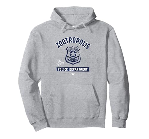 Hoodie Zootopie Disney pull à capuche thermique avec écusson ZPD