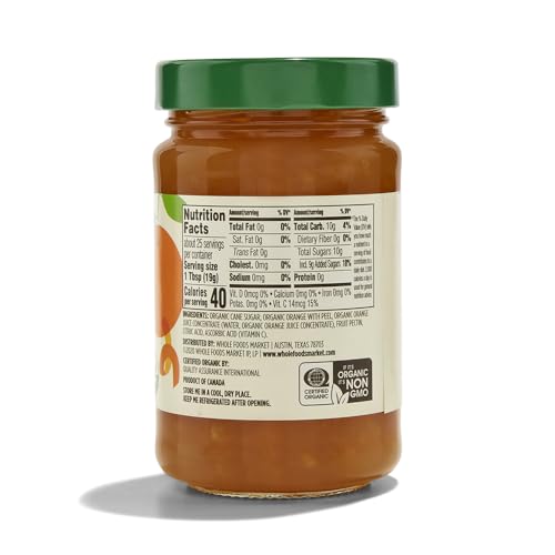 365 By Whole Foods Market 0099482496937 Fruit Spread Organge Marmalade Organic thumb #1