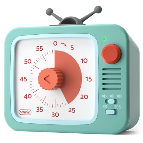 LIORQUE Visual Timer for Kids, 60-Minute Countdown Timers for Cla...