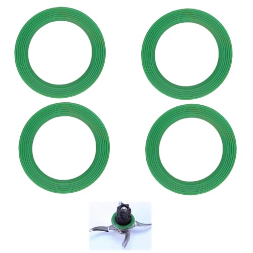 4 Piezas Junta del Cuchillo compatibile con TM5 TM6 Cuchillo de Mezcla del Robot de Cocina, Accesorios para Cuchillas de Robot de Cocina, Junta de Silicona Duradera