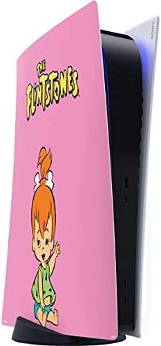Skinit Decal Gaming Skin Compatible with PS5 Digital Edition Console - Officially Licensed The Flintstones and Rubbles Design