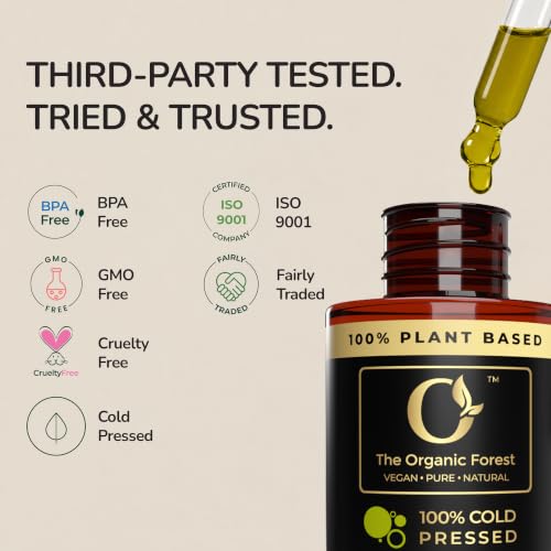 Image of Omega Rich Hemp Seed Oil for Face and Body | Plant Based | Nourishes Dry Skin | 30ml