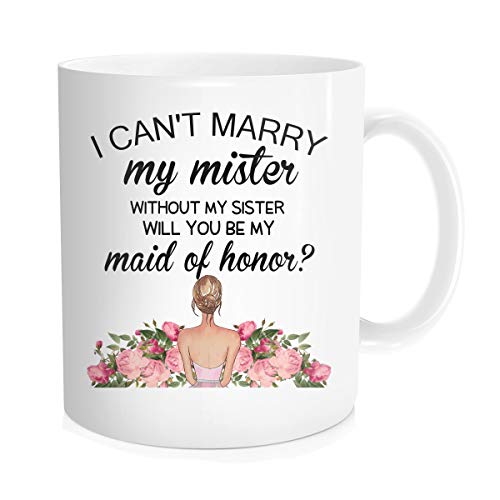 Hasdon-Hill Will You Be My, Maid of Honor, Bridesmaid Proposal, Maid of Honor
