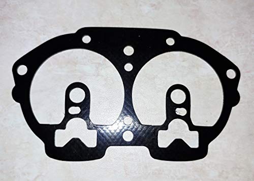 Float Chamber Gasket Fits Yamaha 115 HP - 225 HP 2 Extra Hole Gasket Replacement for Part # WSM 600-59-02 and Fits Yamaha 64D-14384-01-00 and 64D-14384-00-00 by ProPart - Used condition - Image 2