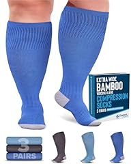 Blue/Teal/Dark Gray - 3 Pairs