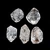 ColouredRocks (5 pcs. BLACK HERKIMER DIAMOND Crystals, Raw Stones, Rough Gemstones, Jewelry Making Supply, Cabbing, Polishing, Cutting, DIY, Crafts (80+ carats.) (15-20 mm.) #1