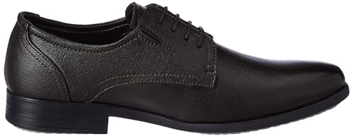 Image of Lee Cooper LC2157B3R Men's Leather Derby Formal Shoes | Lightweight, Comfortable & Stylish Lace-Ups for Office, Business