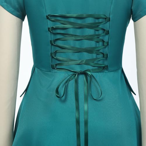 Manteau Long Renaissance Victorien d'Exception avec Finitions Corset Intégrées