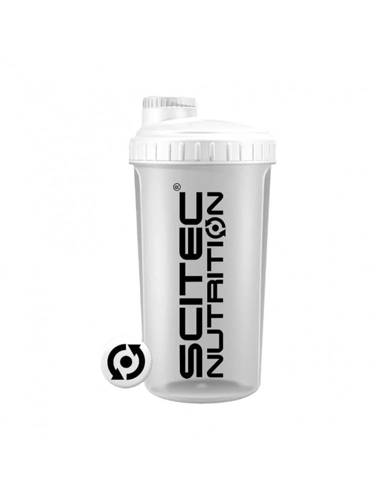 Scitec Nutrition Shaker, Protein shaker, BPA free, 700 ml, White