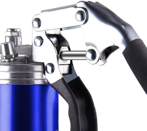 Foto von CarBole 6000 PSI Pistolengriff Fettpresse für Schmiermittel Kartusche 400g, 3-Wege-Beladung mit 30cm-Flexschlauch und 15cm-Starrverlängerung
