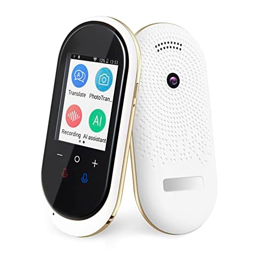 [Upgraded] Language Translator Device Real Time Translator Device, Cepignoly 106 Languages Portable AI Voice Translator, Instant Two Way Voice & WiFi & Offline & Photo Translation Translator (Gray)