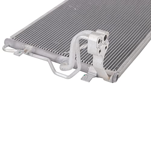 Image of TRQ A /C Condenser & Receiver Drier Assembly for 19-21 Hyundai Veloster 20-22 Kia Soul