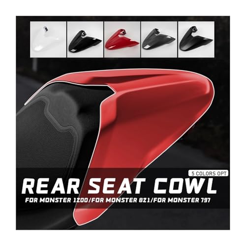 Housse de selle passager pour Monster 821 et 1200