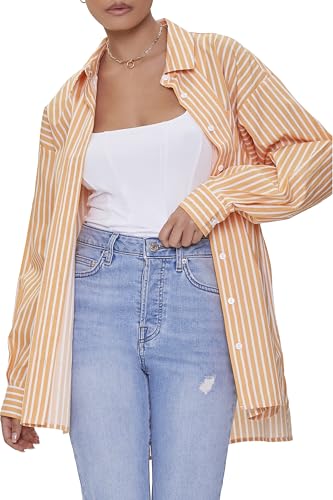 Chemise en popeline rayée femme coupe cintrée et légère