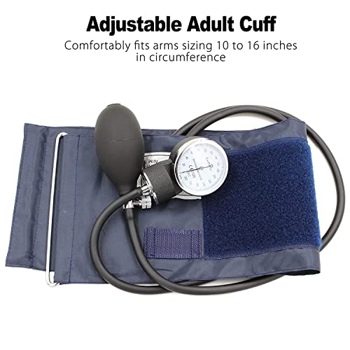 LotFancy Sfigmomanometro Manuale Aneroide con