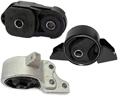 K0017 Fits 1995-1999 Nissan Sentra 1.6L Engine Mount for Manual Transmission 3PCS : A6331, A6398, A6324