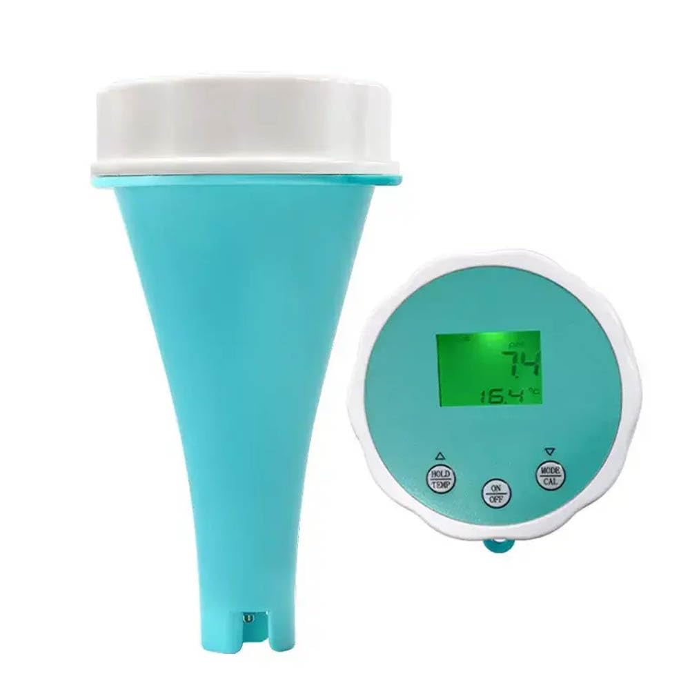Inteligentny tester wody Bluetooth 6 w 1, pływający bezprzewodowy monitor chloru i pH, wodoodporność IP67, do basenów, spa, akwariów
