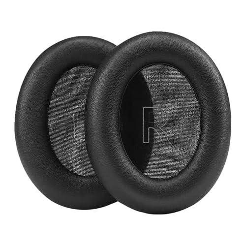 Ear Pads Cushions Replacement for Anker Soundcore Life 2/Q20/Q20+/Q20I/Q20BT Headphones,Ear Pads with Softer Protein Leather,Noise Isolation Foam(Not fit Life 2 Neo)