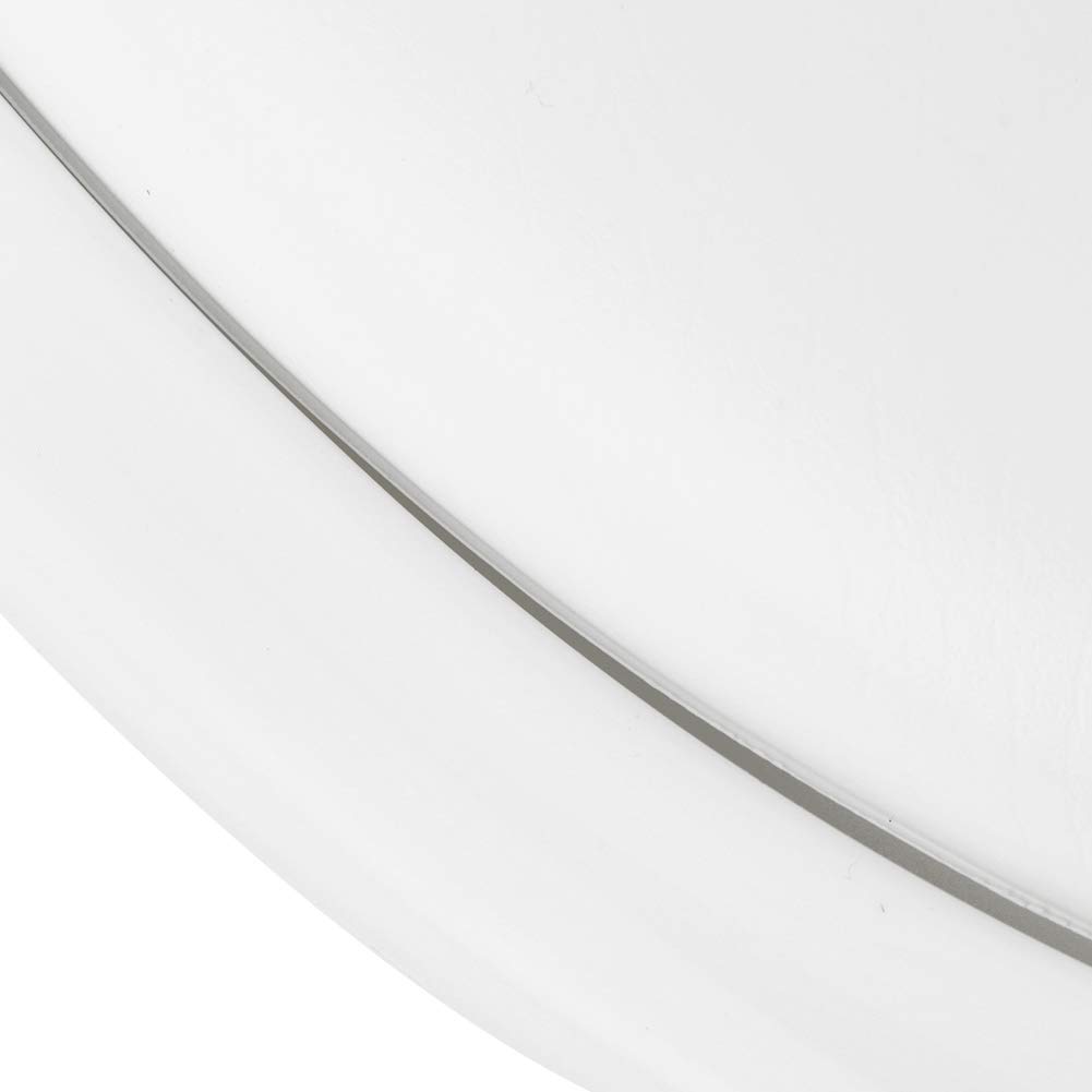 Yinhing Potty Training for Boys and Girls Soft Toilet with Non Slip Handle Design Comfortable Padding Fit White (White)