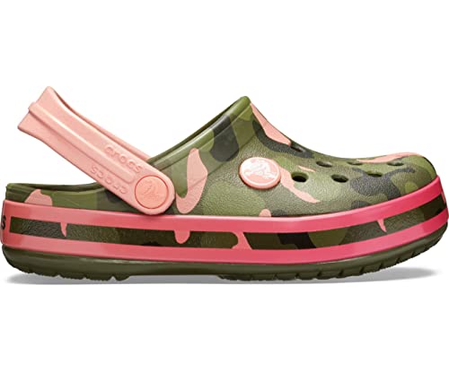 Image of Crocs Unisex Kids Crocband Clog 205532-737 Melon C12