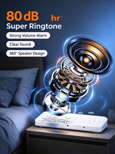 ChayWillow LED Projection Alarm Clock with Temperature Display - image 6