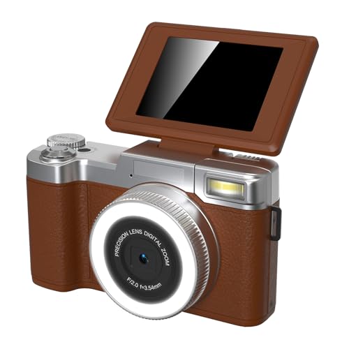 Andoer Fotocamera Digitale 48MP Per Ragazzi: Zoom 16x, Autofocus, Antishake E 2 Batterie - 6