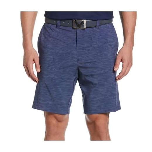 Golf Shorts - Comfortable Golf Shorts For Warm Weather | Golf Accessories Callaway Performance Golf Short, Peacoat, 34