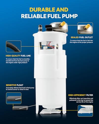 Image of PHILTOP Electric Fuel Pump Assembly FG0236 Fit for Dodge Ram 1500 /2500 /3500