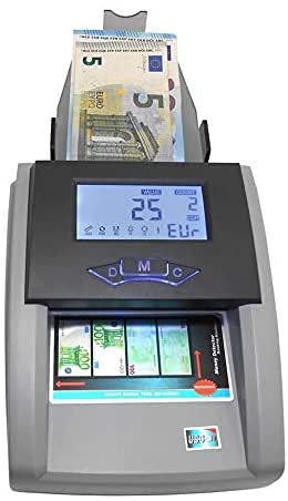 RILEVATORE BANCONOTE FALSE AGGOIRNATO CONTA SOLDI VERIFICA RILEVA EURO FALSI CONTA BANCONOTE USB PER NEGOZI BANCHE ESERCIZI COMMERCIALI CON BATTERIA RICARICABILE