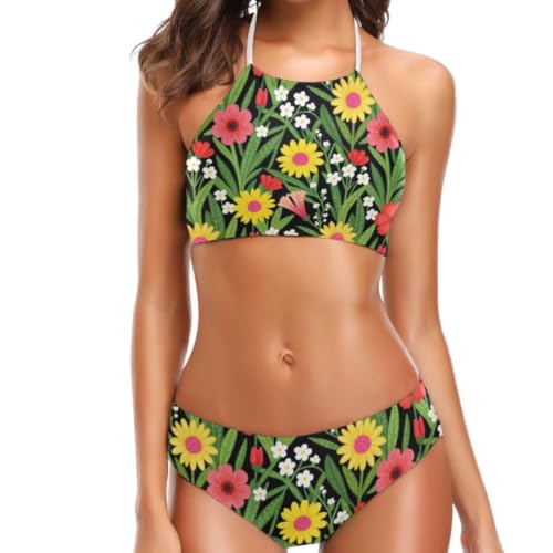 Maillot de bain dos nu femme S-XXL FRODOTGV en tissu extensible