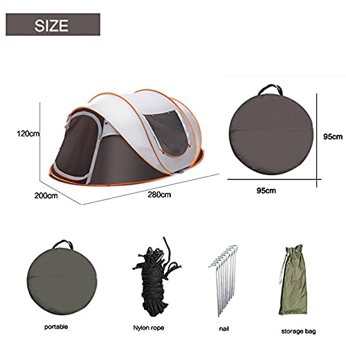 Carpa para camping pop up impermeable para 1 persona miniatura 7