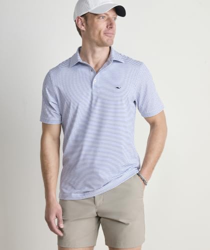 Image of vineyard vines Men's Bradley Stripe Sankaty Polo