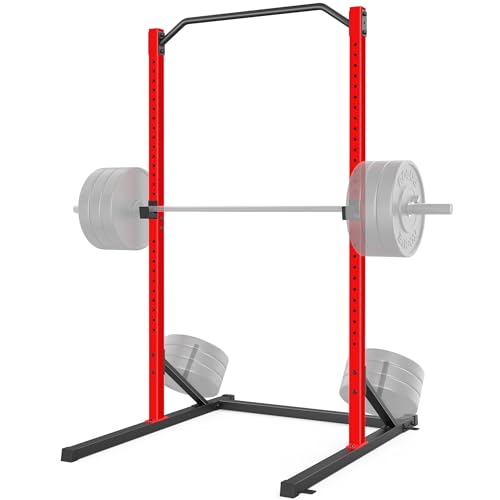 ANCHEER Heavy Duty Squat Rack with Pull-Up Bar