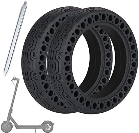 Roue Arrière Complète 8,5 Pouces Pour Xiaomi M365 - Pneu Plein Caoutchouc + Jante + Disque De Frein