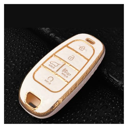 Funda llave para Tucson para Solaris para Sonata Hybrid protector fob 5