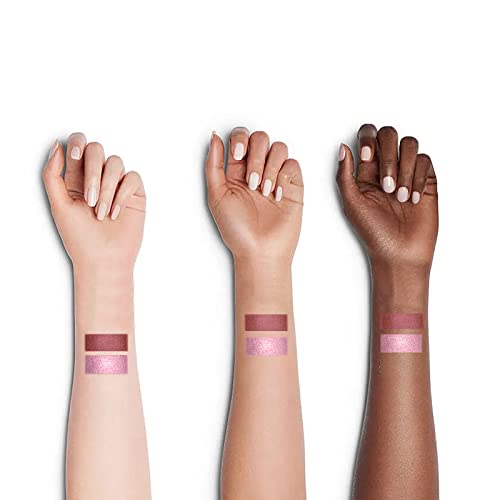 2023 Rose Berry Blush Powder Makeup Palette, Contour And Highlight Face For A Shimmery Or Matte Finish, Natural Flush, Blendable And Buildable Blush For Cheek #TOP5