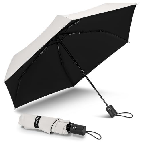 Image of ZOMAKE UV Umbrella for Sun Protection 43 Inch UPF 50+ (Apricot)