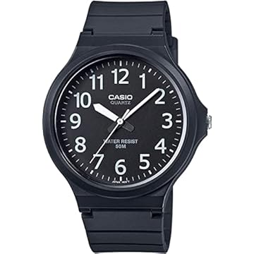 Relógio Masculino Casio Analógico MW2401BVDF - Preto