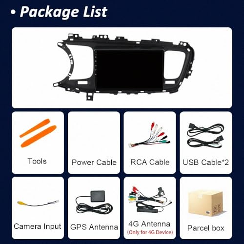 Navigation GPS Kia Optima K5 fluide grâce au processeur 8 Nuclear et audio DSP