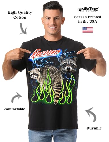 Heavy Metal Rodents Tshirt Funny Epic Synth Wave 80s Pop Glam Rock Style2