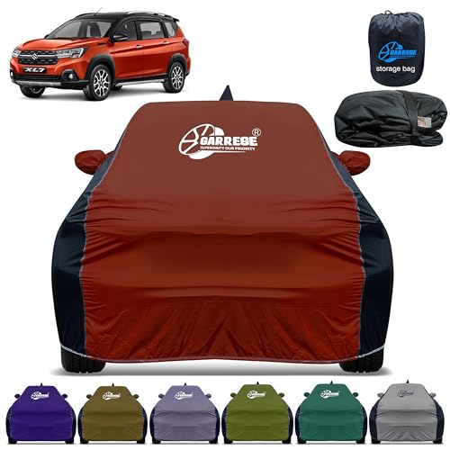 Image of Car Cover for Maruti Xl7 All-Weather & Scratch Protection with Mirror & Antenna Pockets | Washable Fabric | Custom Fit | Premium Multicolor | We Send Any One Color from Showing Image