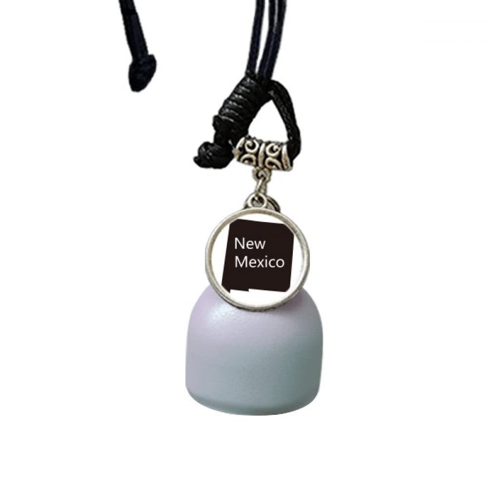 Pendentif voiture carte Nouveau-Mexique carillon rétro