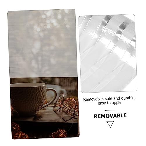 Película adhesiva para ventana con privacidad y efecto esmerilado miniatura 6