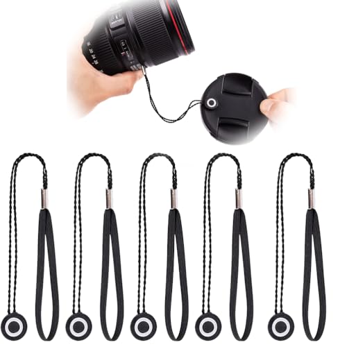 Bouchon d'objectif Gardien de Lentilles Eviter la Perte du Cache Objectif pour Appareils Photo Reflex Numériques Canon/Nikon/Sony/Panasonic/Fujifilm et Plus...