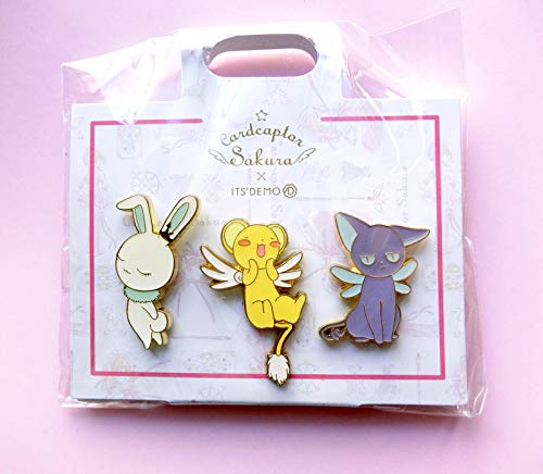 Épingles en métal Cardcaptor Sakura pin's manga japonais Momo Kero-chan Spie pour sac et veste