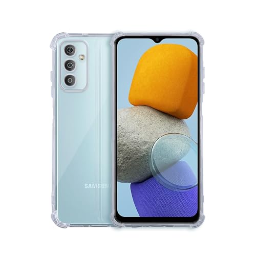 Image of 7SEVEN Back Cover for Samsung Galaxy M23 | F23 5G Transparent Mobile Back Case Shock Proof Design Camera Edges Protection Crystal Clear Phone Case Silicon Soft TPU and Flexible Bumper Phone Cover