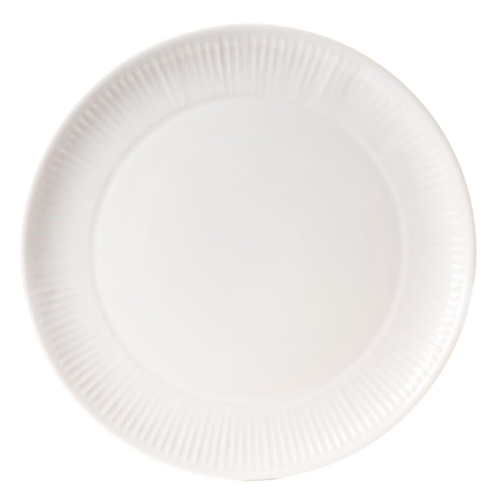 Amadeus – Plato plano pétalo blanco 27,5 cm (juego de 6)