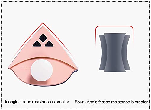 BJYC Limpador de janela de dupla face, limpador de vidro magnético, limpador de janela externo, ferr