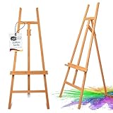 Atelierstaffelei aus Buchenholz