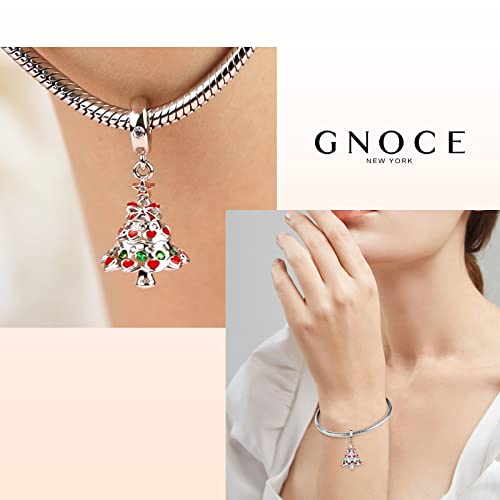Image of GNOCE Christmas Charm Sterling Silver Pendant Bead